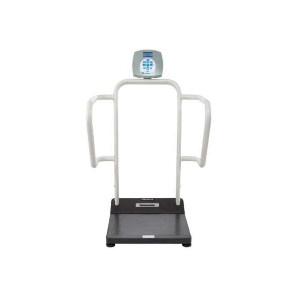 Pelstar/Health O Meter Health O Meter 1100KL Digital Bariatric Scale 1000 x0.2lb/454 x 0.1kg w/ Rails & Wheels 1100KL - main